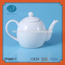 Белый фарфоровый чайный горшок, керамический чайник для ресторана, LFGB, FDA, CIQ, CE, SGS Certification и Eco-Friendly Feature керамический чайный горшок